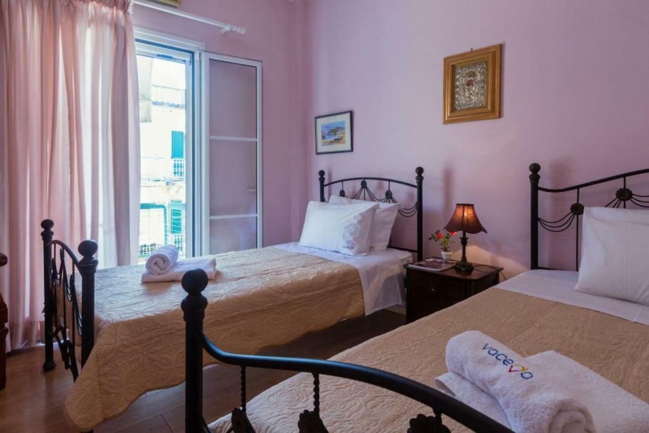 Sidewalk Apartment Corfu (city) Exterior foto